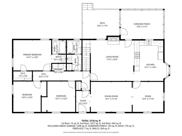 $439,000 | 445 Bruce Way Southwest, Lilburn, GA 30047