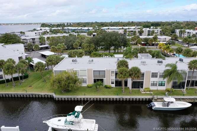 1950 Southwest Palm City Road, Unit 3209 Stuart, FL 34994 - Photo 53 of 64 Circle Bay Yacht Club canal.