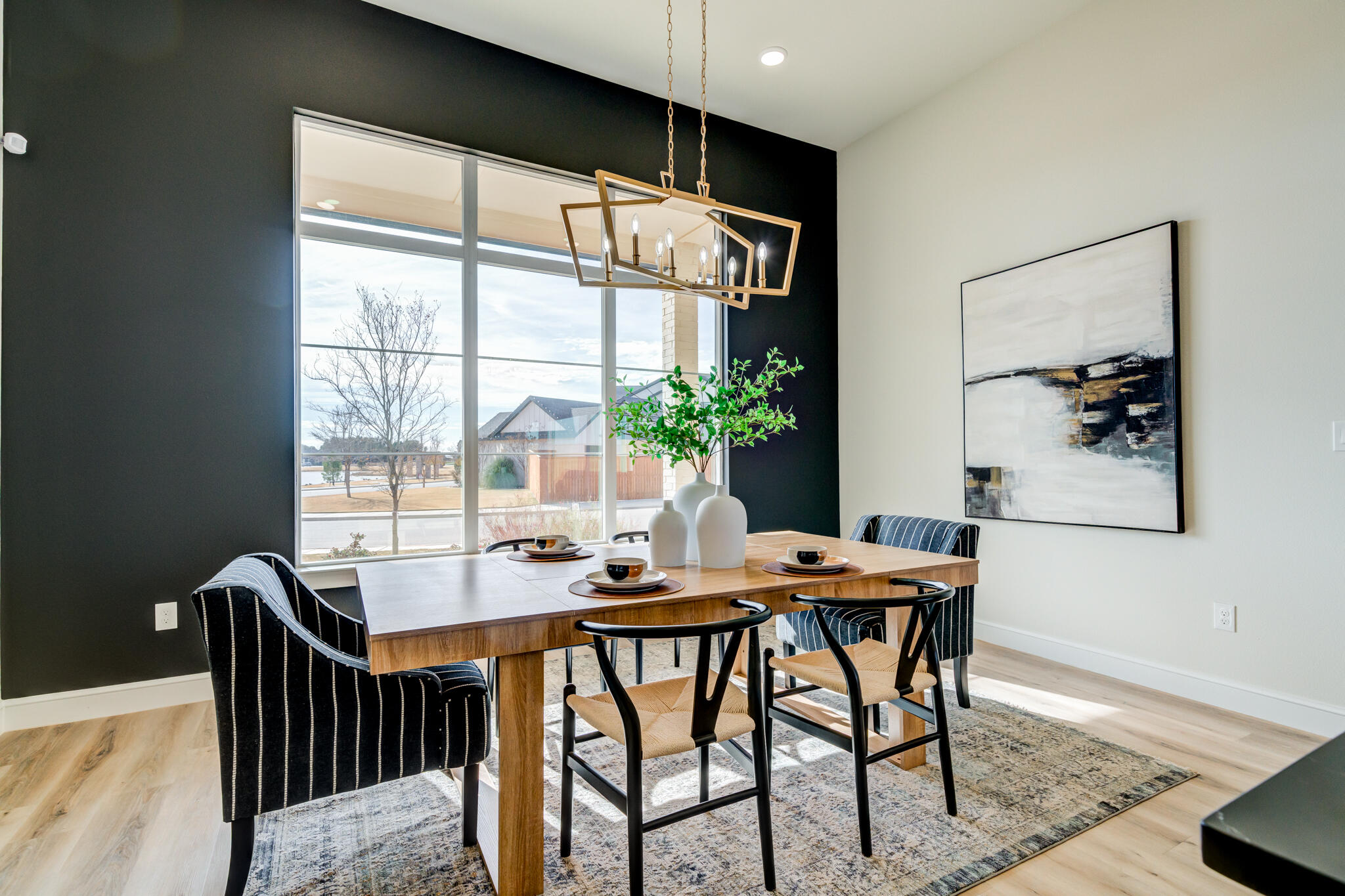 3902 148th Street Lubbock, TX 79423 - Photo 15 of 83 a view of a dining room with furniture window and outside view