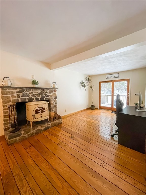 353 Matteson Road Scituate, RI 02831 - Photo 15 of 34 Stone fireplace