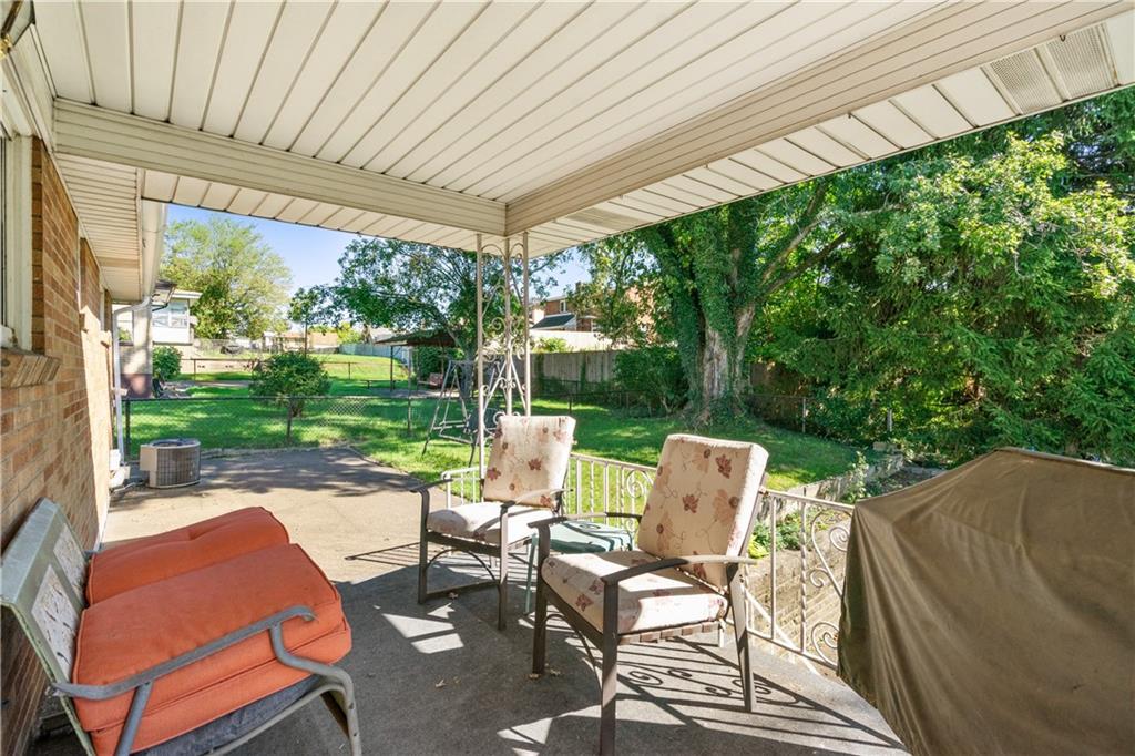 104 Palace Avenue McKees Rocks, PA 15136 - Photo 22 of 25 Covered back porch.