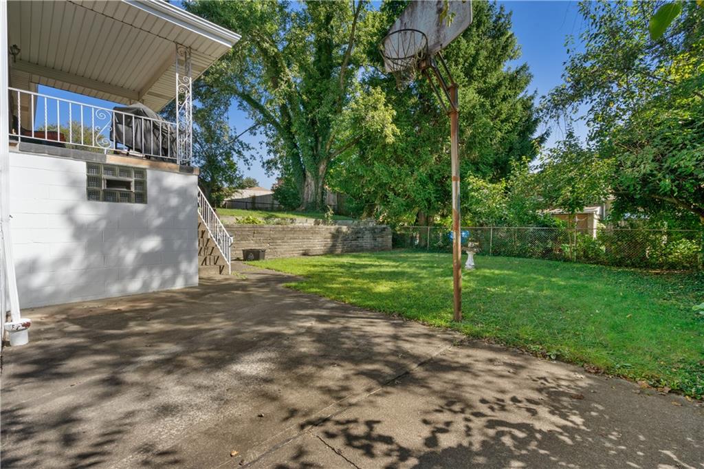 104 Palace Avenue McKees Rocks, PA 15136 - Photo 25 of 25 Driveway and lower level of back yard.