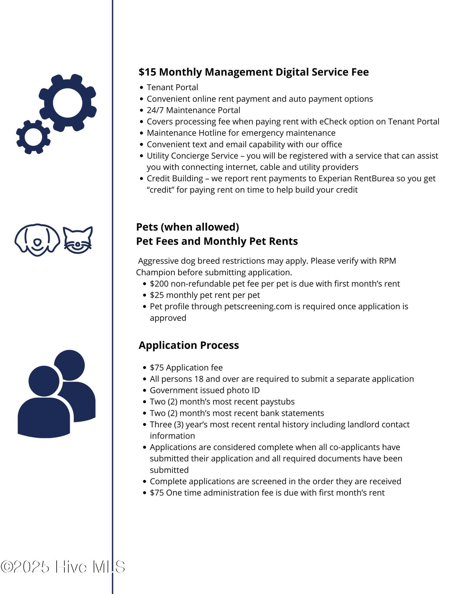 237 Bountiful Lane Castle Hayne, NC 28429 - Photo 18 of 19 Tenant Info Flyer MLS 2025