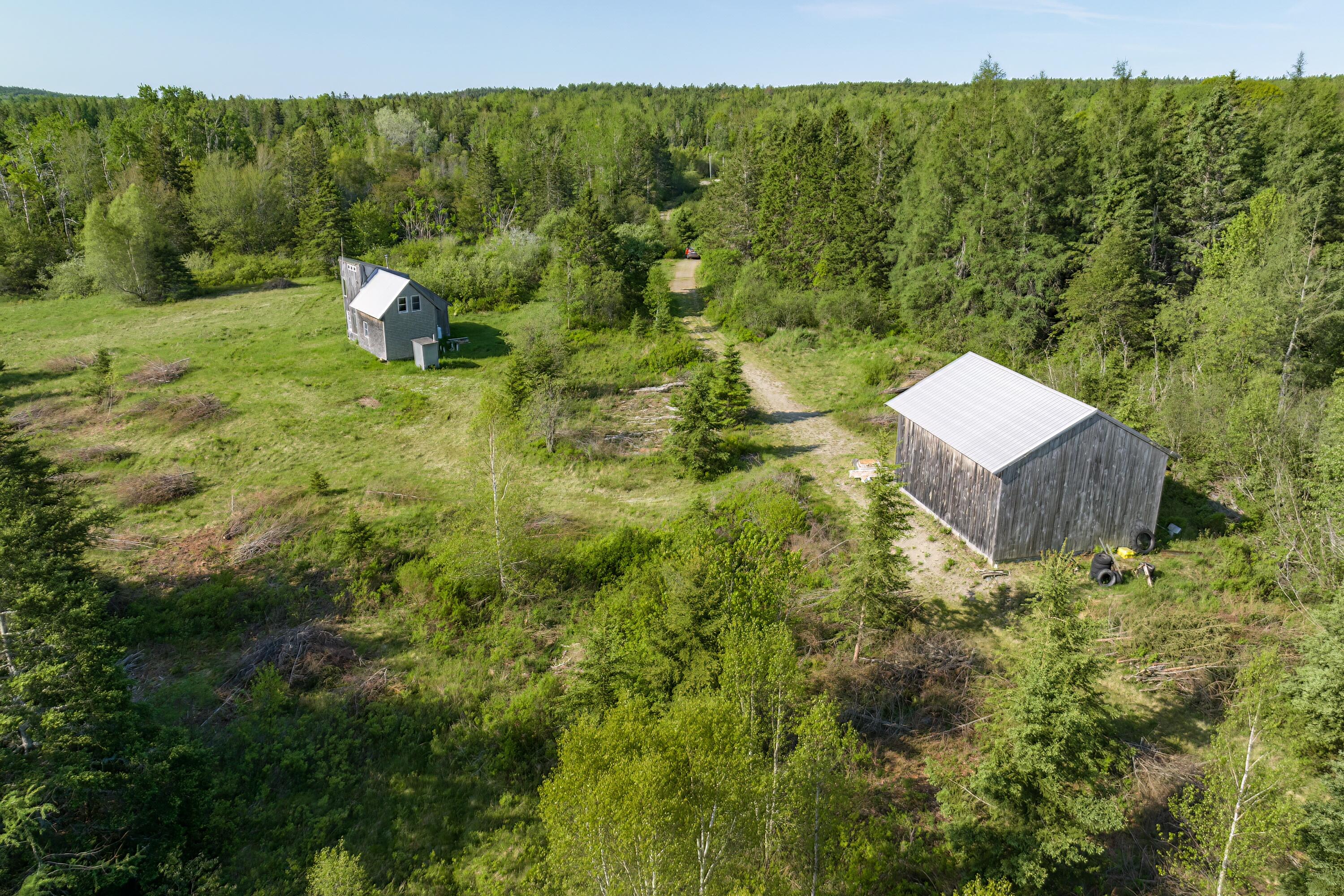 65 Asa Dyer Brook Road Steuben, ME 04680 - Photo 41 of 46 Barn to camp