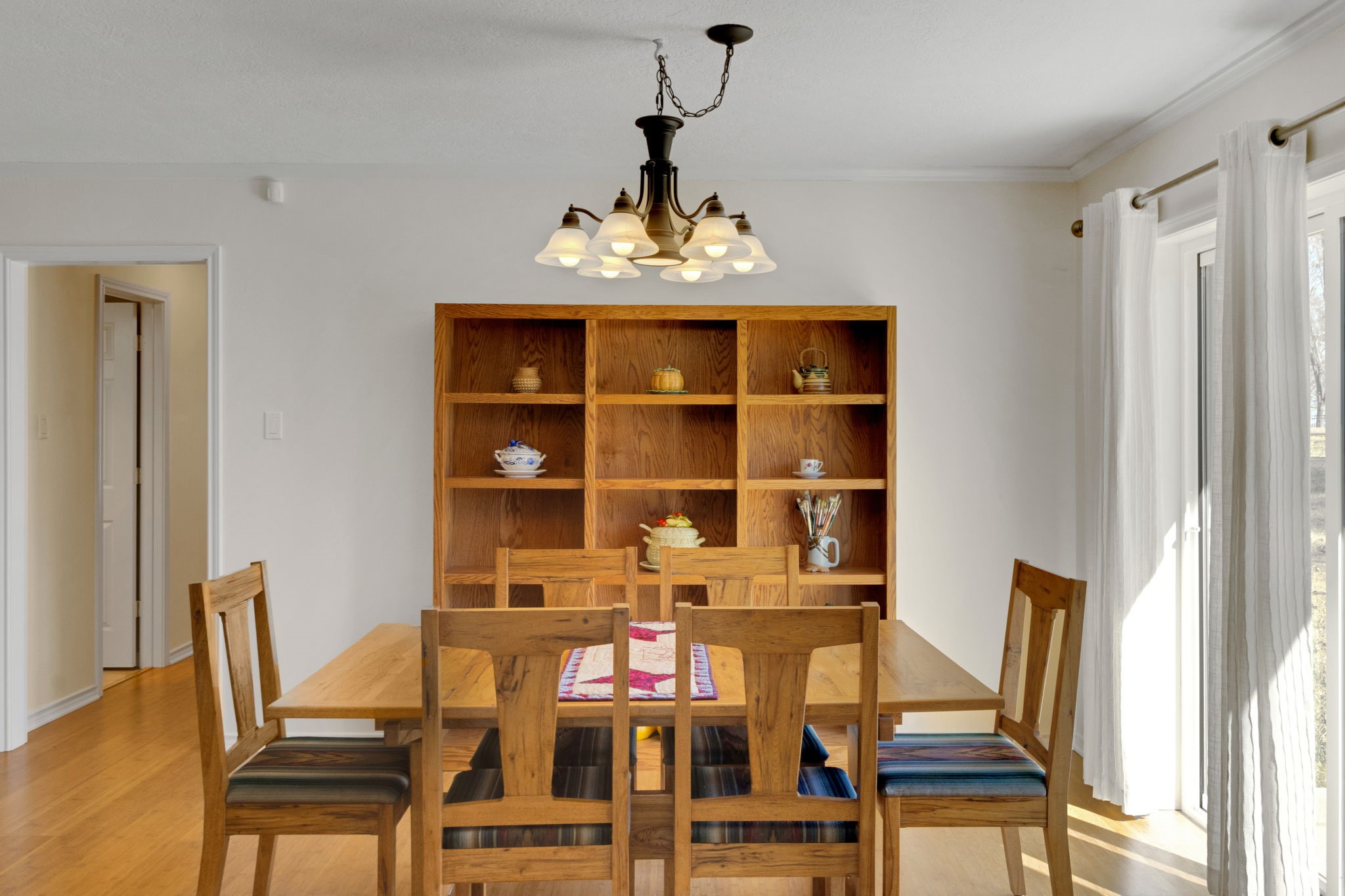 41 Holly Glen Point Blank, TX 77364 - Photo 12 of 35 a view of a dining room with furniture and wooden floor