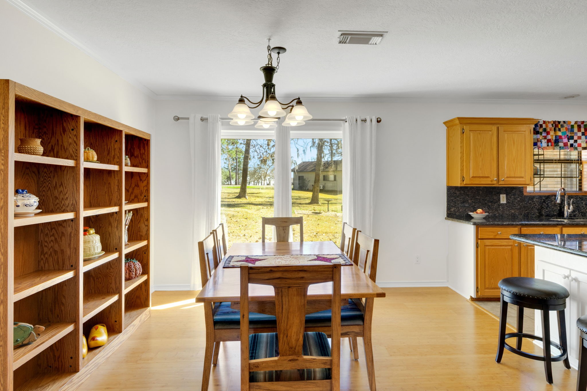41 Holly Glen Point Blank, TX 77364 - Photo 10 of 35 a view of a dining room with furniture and window