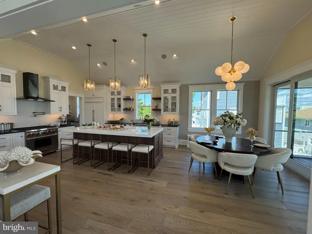 a view of a hardwood floor