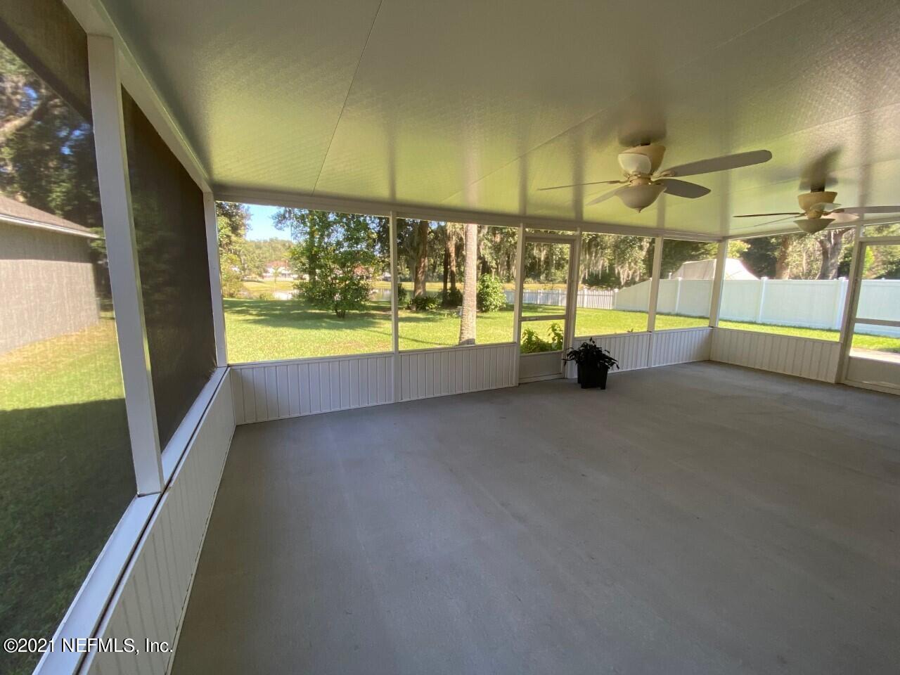 12309 Hickory Forest Road Jacksonville, FL 32226 - Photo 5 of 21 Screened patio view