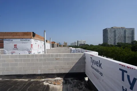 a front view of house