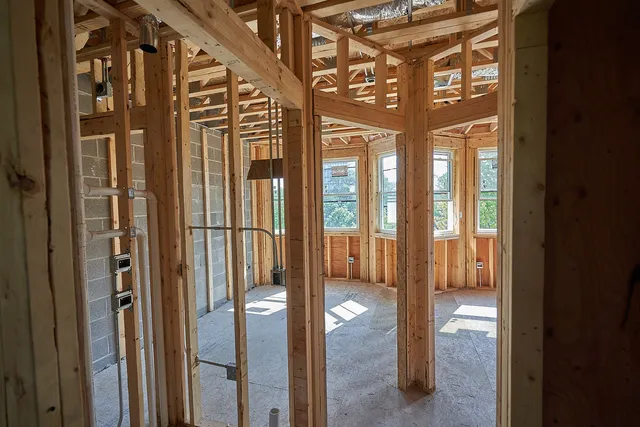 a view of an entryway with staircase