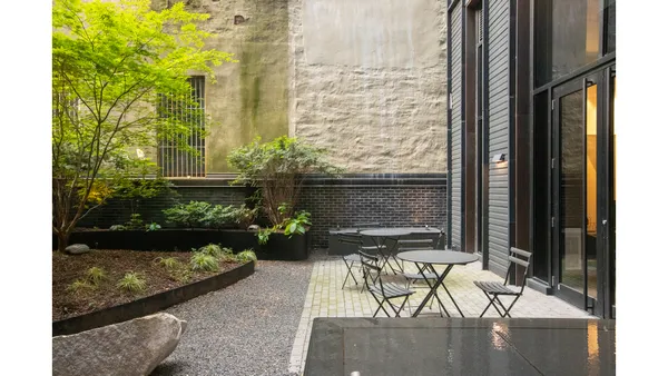 a open area of a house