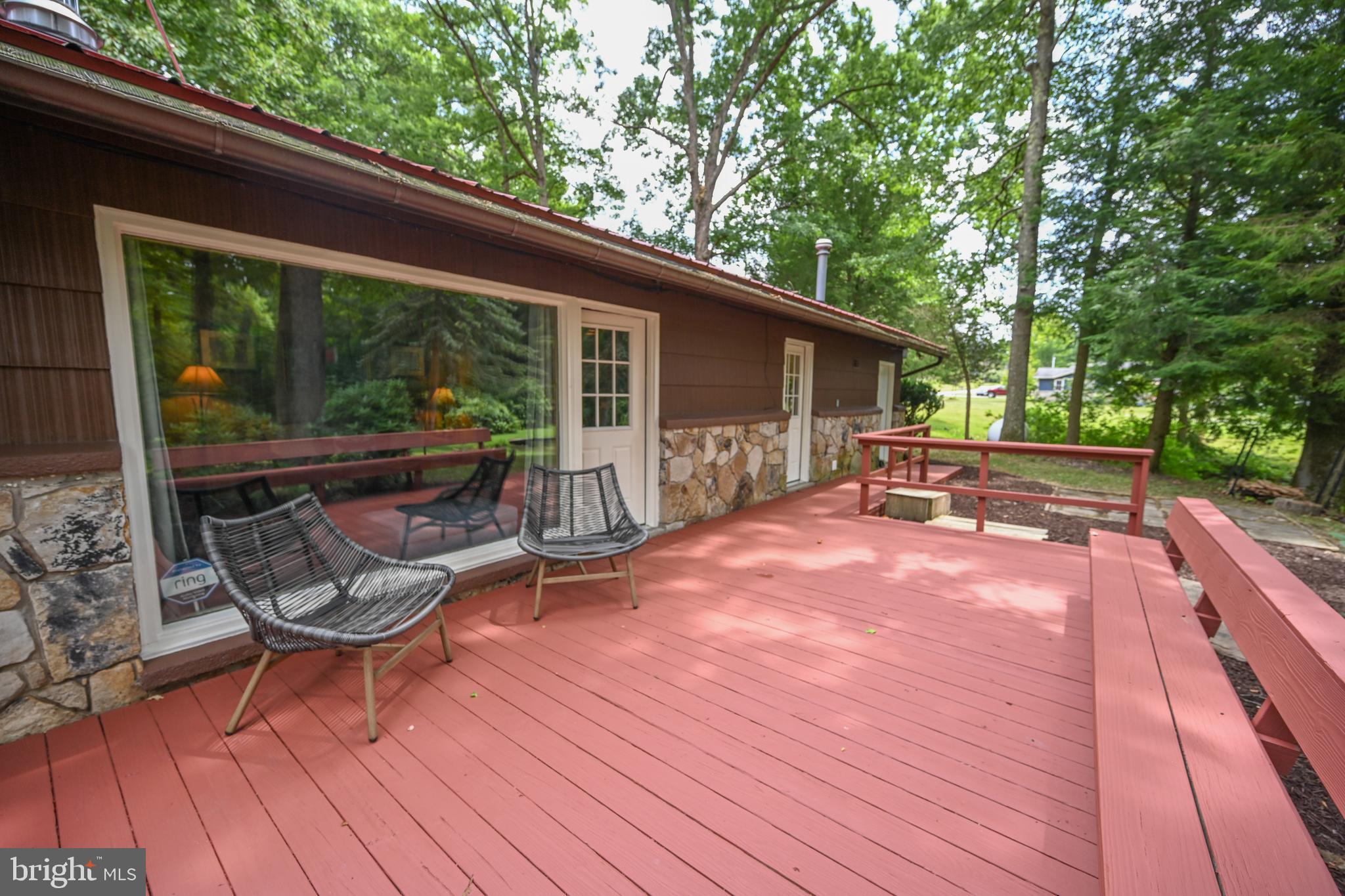 255 Foster Road Oakland, MD 21550 - Photo 36 of 84 Large deck right off the living room.