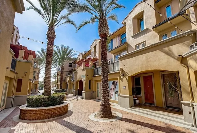 a front view of a building