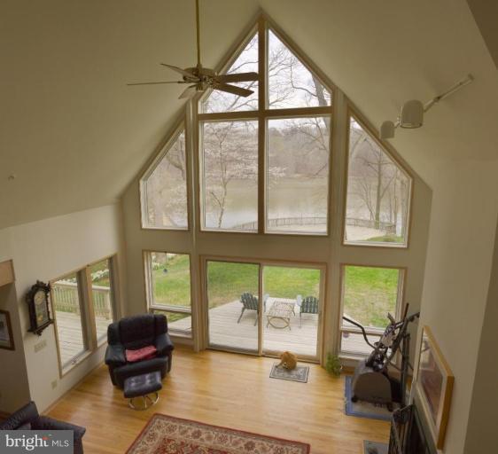 Great room from upper floor
