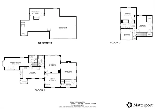 a picture of a floor plan