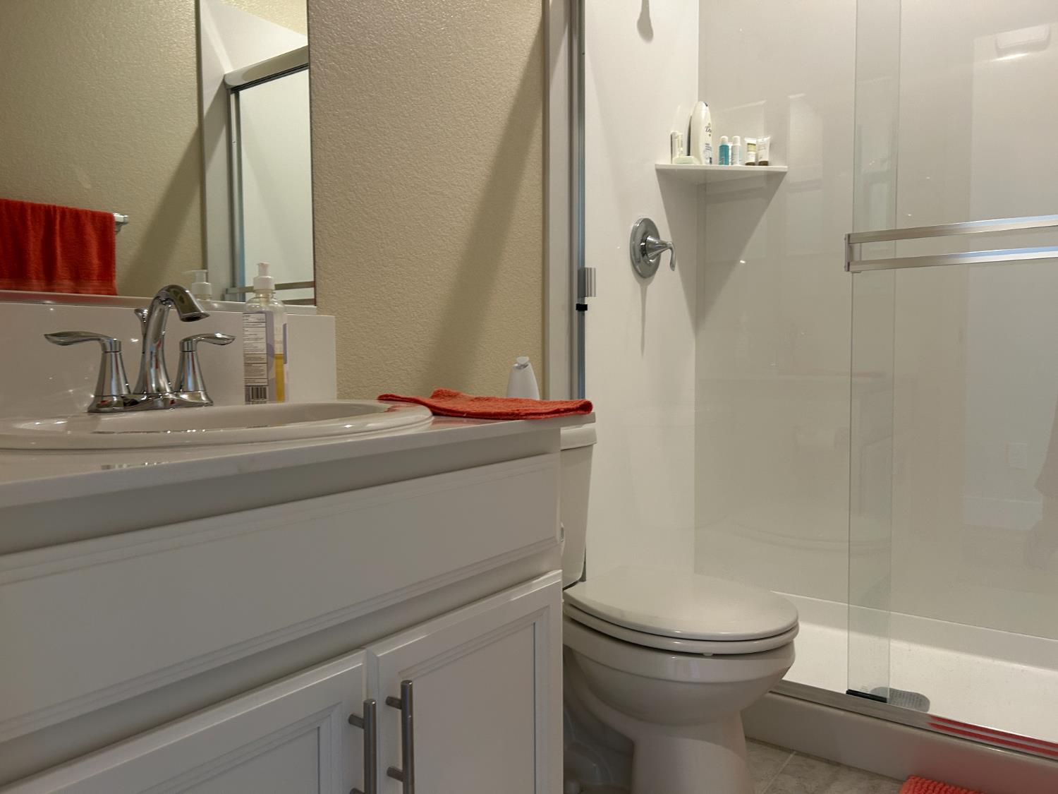 18006 Silver Springs Way Lathrop, CA 95330 - Photo 12 of 26 a bathroom with a sink a toilet and shower