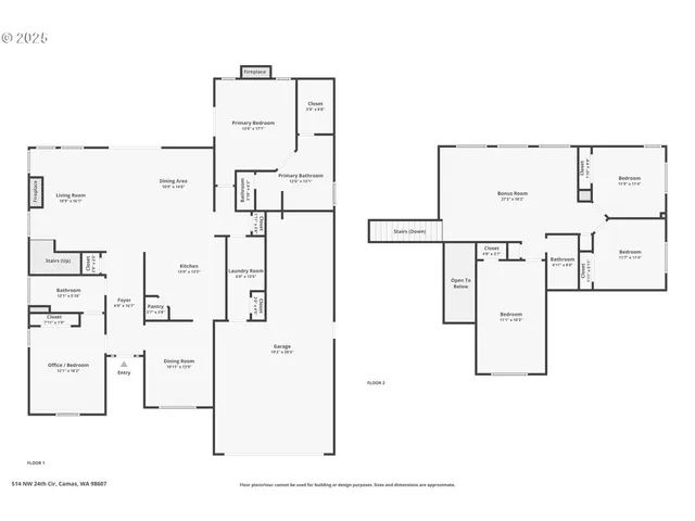$950,000 | 514 Northwest 24th Circle, Camas, WA 98607