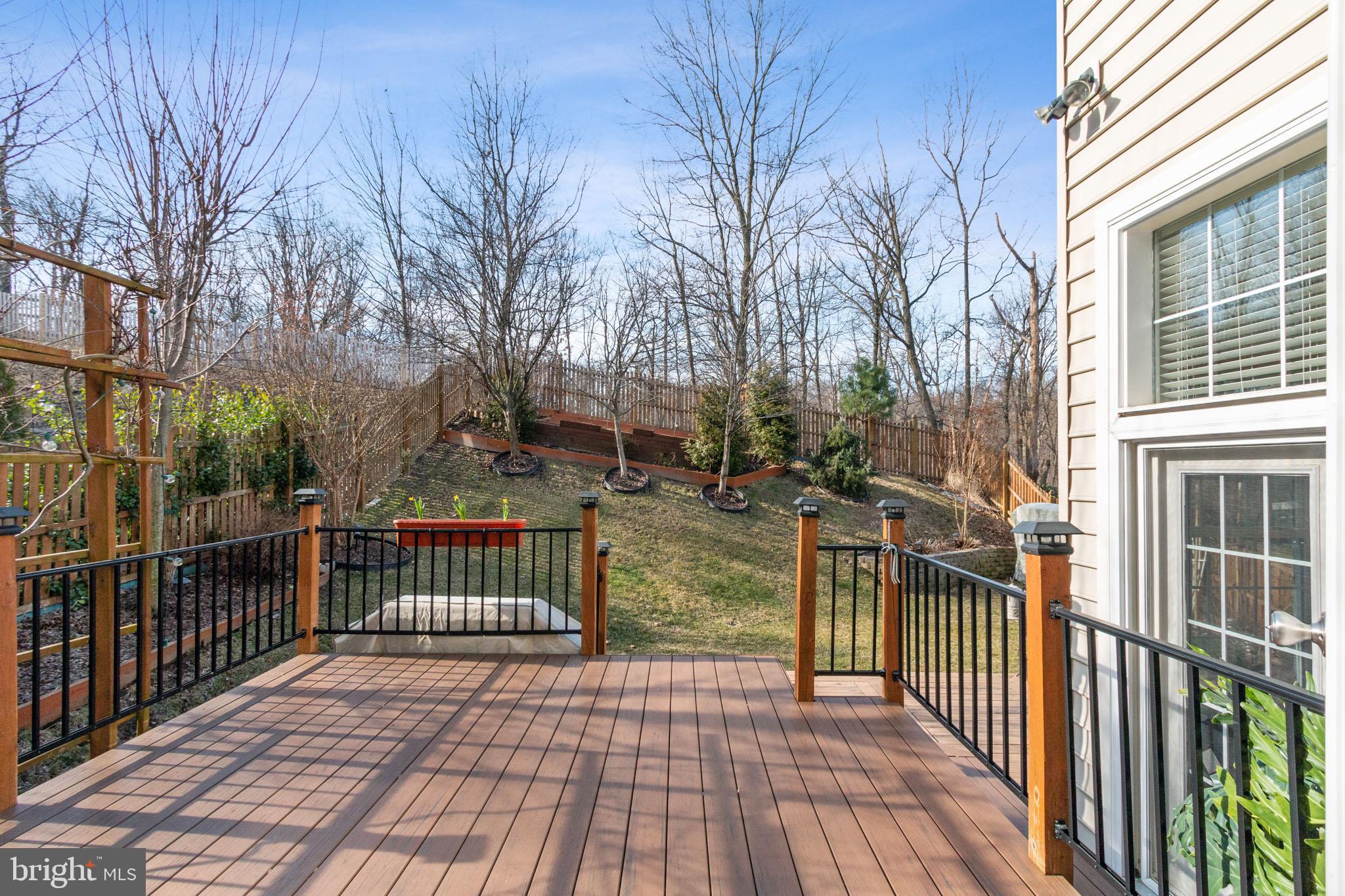 1508 Rising Ridge Road Mount Airy, MD 21771 - Photo 38 of 39 Deck with tree views