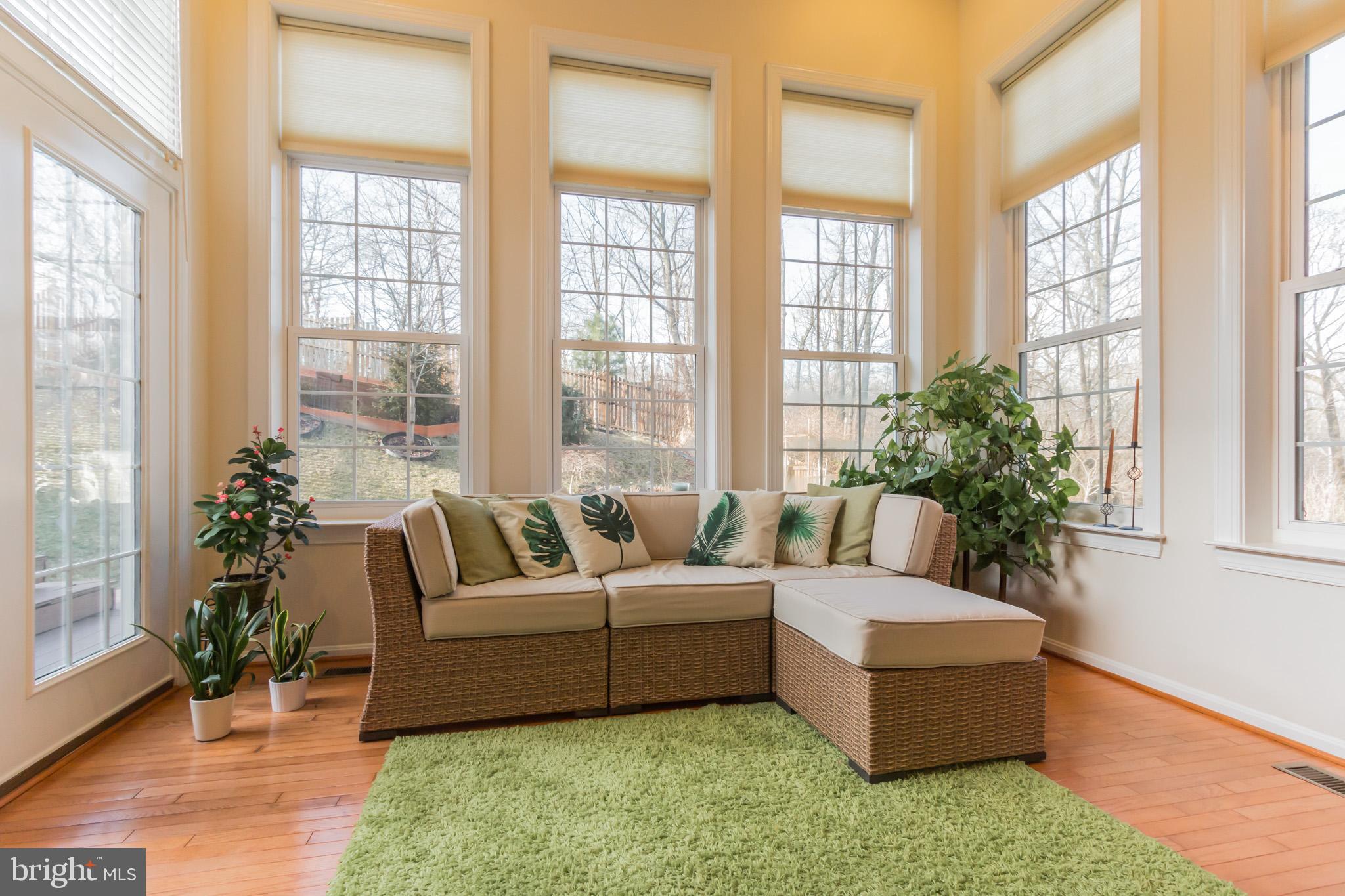 1508 Rising Ridge Road Mount Airy, MD 21771 - Photo 8 of 39 Sun room overlooking a custom landscaped backyard