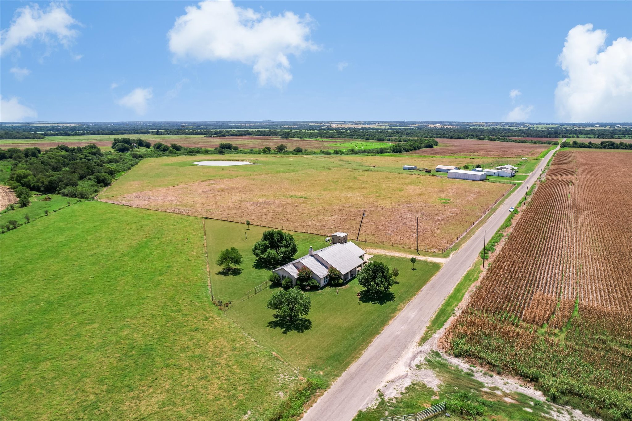 1465 County Road 436 Thrall, TX 76578 - Photo 25 of 27 A true picture of privacy, this farmhouse sits quietly in the middle of farm country.
