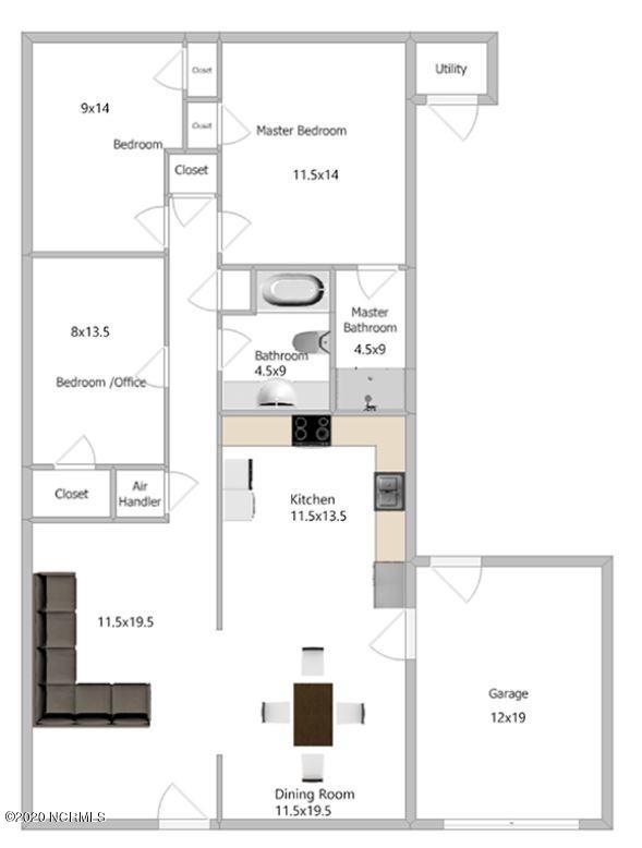 1714 Hideaway Road Southwest Ocean Isle Beach, NC 28469 - Photo 25 of 25 Floorplan