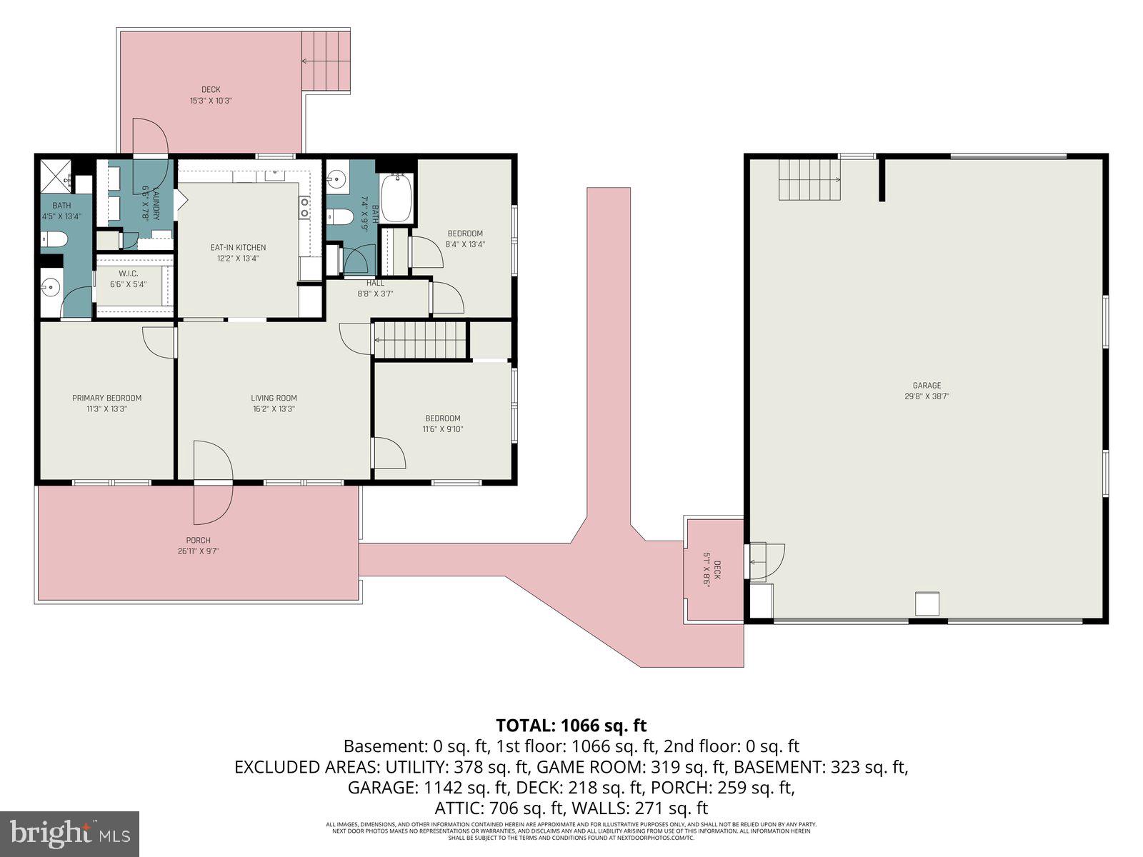 49 Pickett Road Dover, PA 17315 - Photo 31 of 34 Main Floor With SQFT