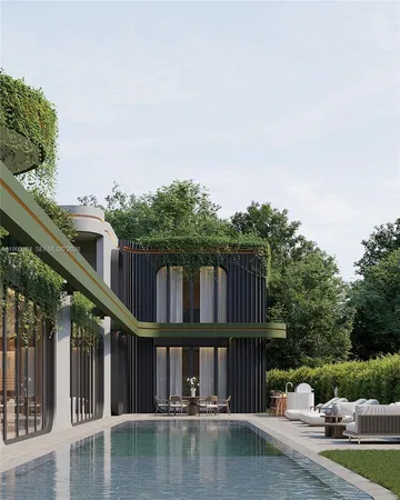 a view of outdoor space with wooden floor