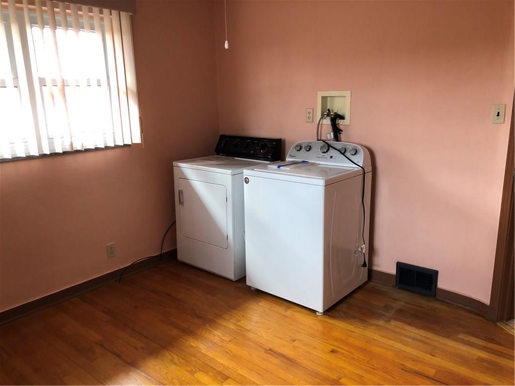 339 Bethel Road North Huntingdon, PA 15642 - Photo 15 of 25 3RD BEDROOM PRESENTLY SET UP AS LAUNDRY. HOOKUPS ARE STILL IN TACT IN THE BASEMENT AND THE WASHER AND DRYER REMAIN WITH THE HOME.