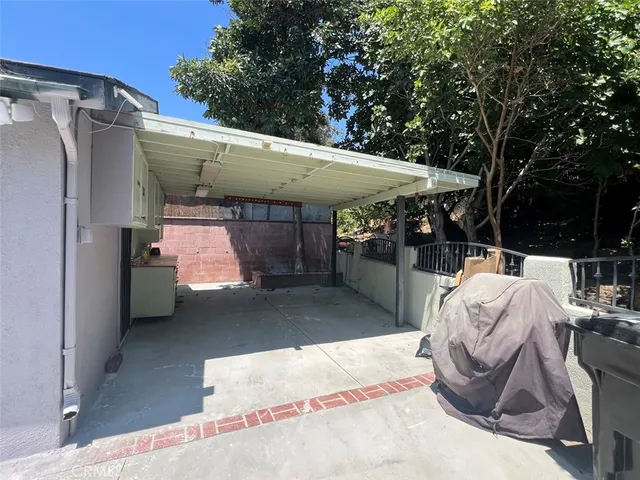 a view of outdoor space and porch