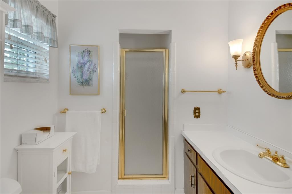2214 Topping Place Eustis, FL 32726 - Photo 30 of 57 a bathroom with a sink and a mirror