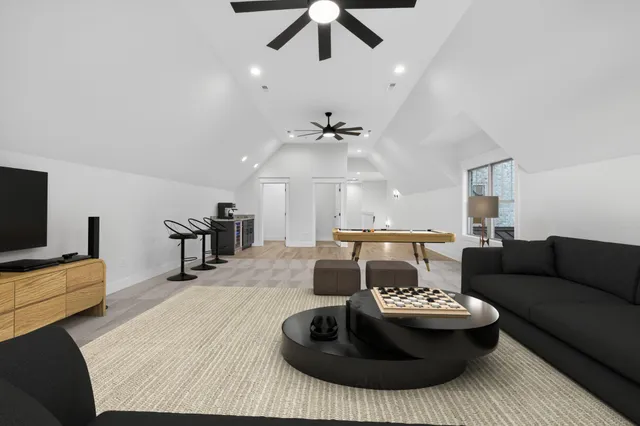 a view of staircase with wooden floor and stairs