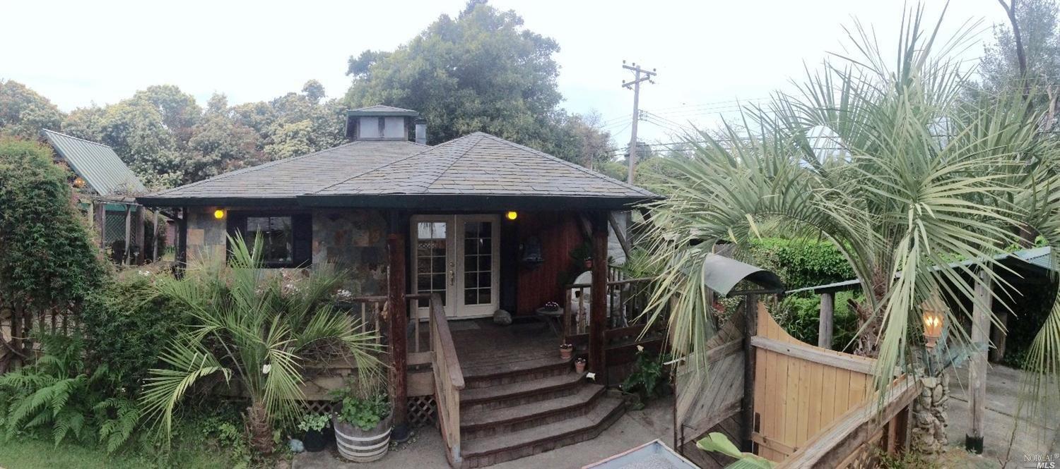 1315 Bloomfield Road Sebastopol, CA 95472 - Photo 1 of 1 a view of a house with backyard and sitting area