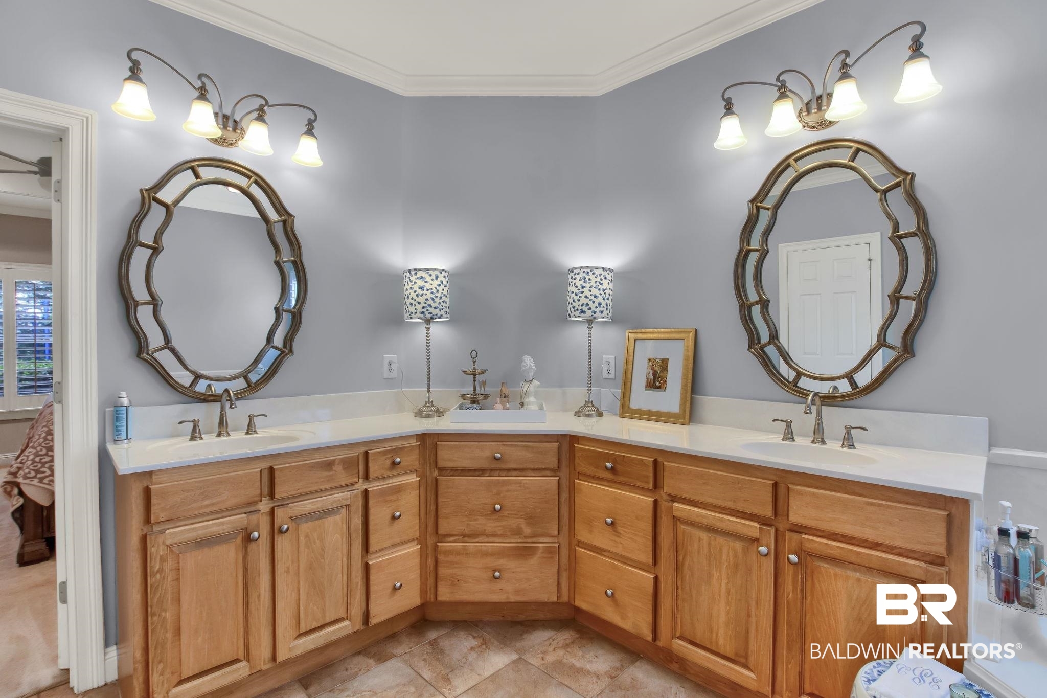 9478 Autauga Bend Daphne, AL 36526 - Photo 55 of 73 Bathroom with crown molding and vanity