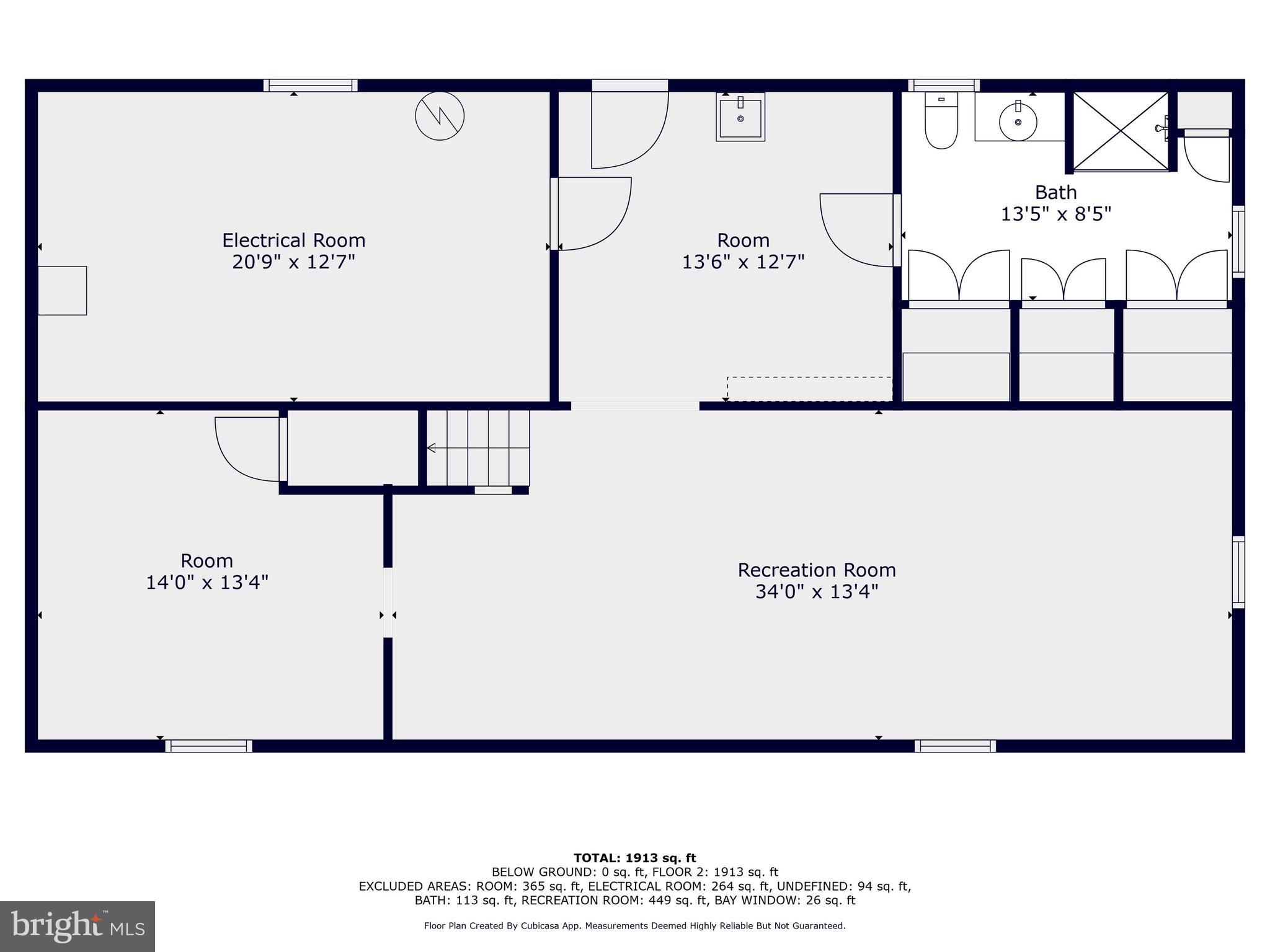 11230 Bottomley Road Thurmont, MD 21788 - Photo 79 of 79 Lower level floor plan
