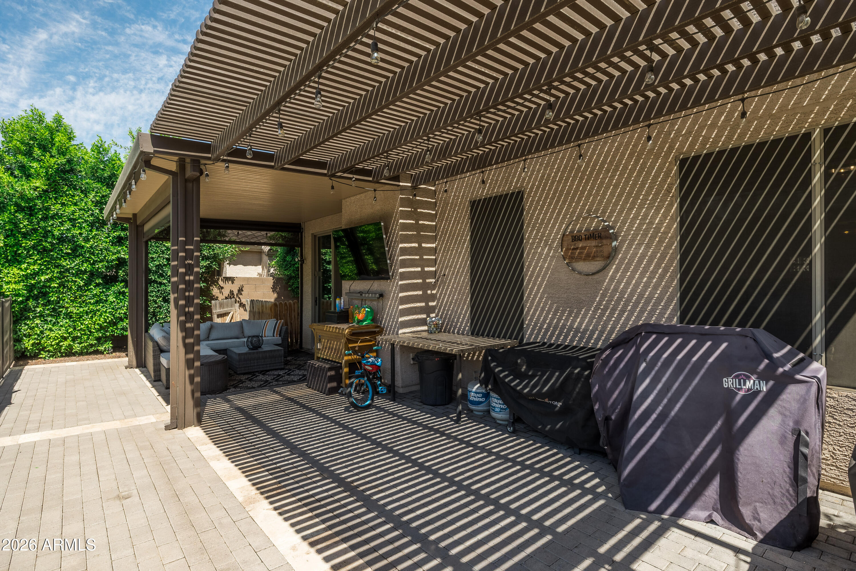 6407 West Saddlehorn Road Phoenix, AZ 85083 - Photo 7 of 41 a balcony with wooden floor