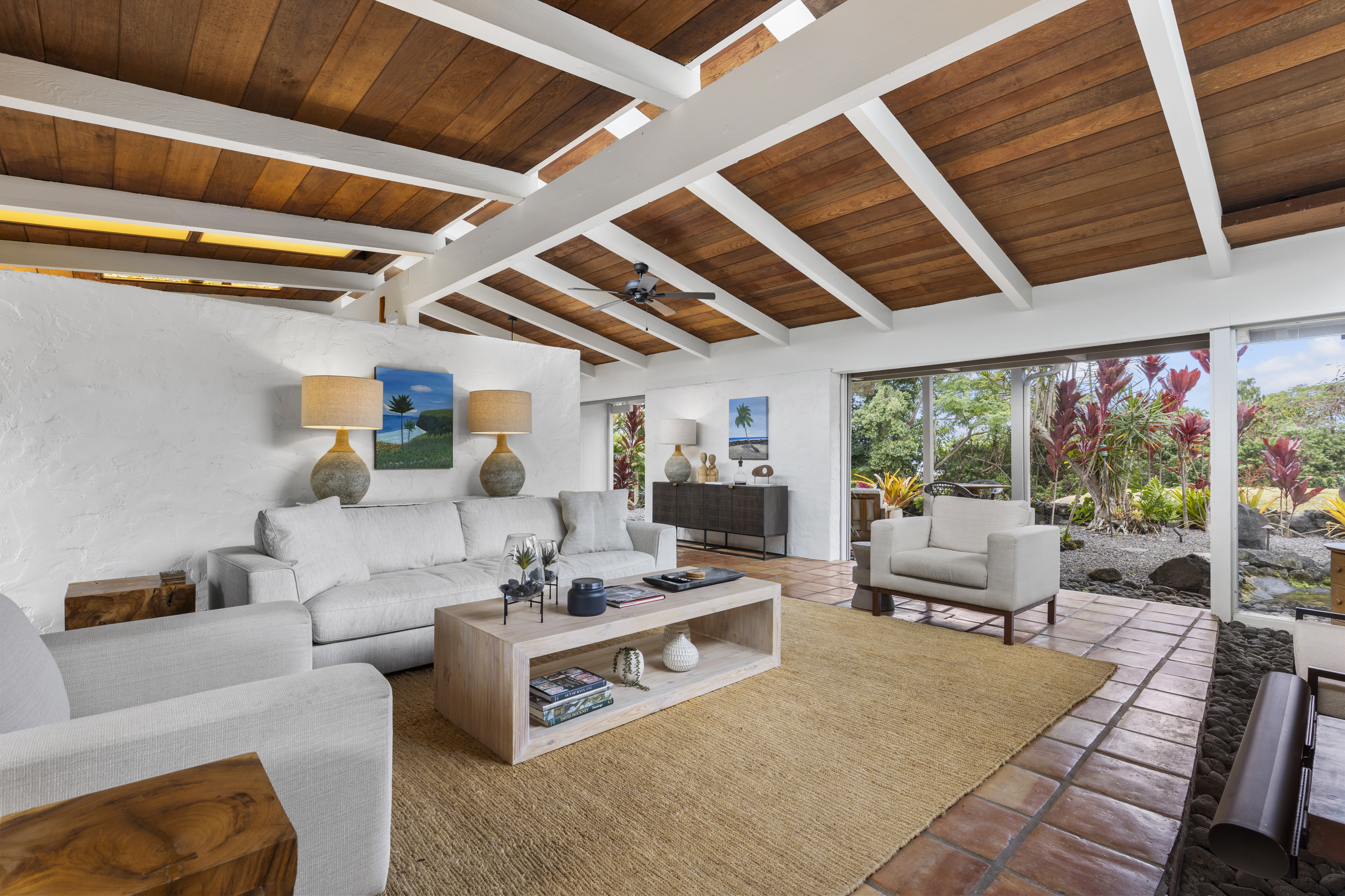 83-5369 Manako Road Captain Cook, HI 96704 - Photo 7 of 30 a living room with furniture and a large window