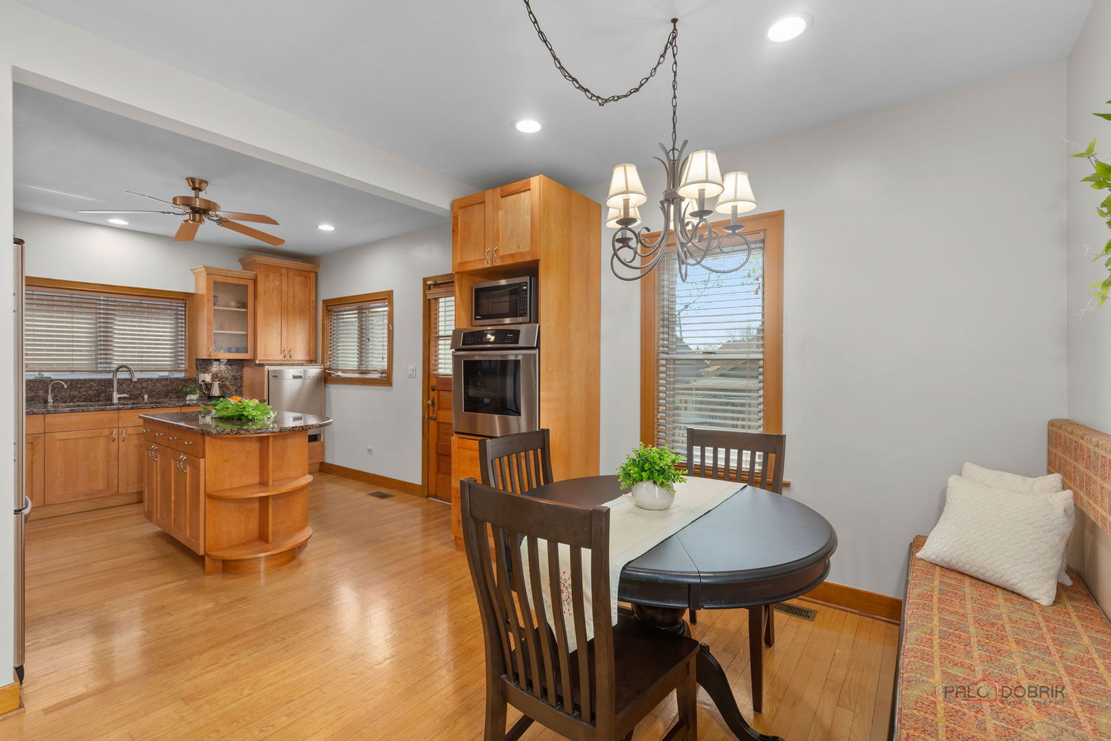 2720 Beulah Avenue River Grove, IL 60171 - Photo 12 of 33 a view of a dining room with furniture window and wooden floor