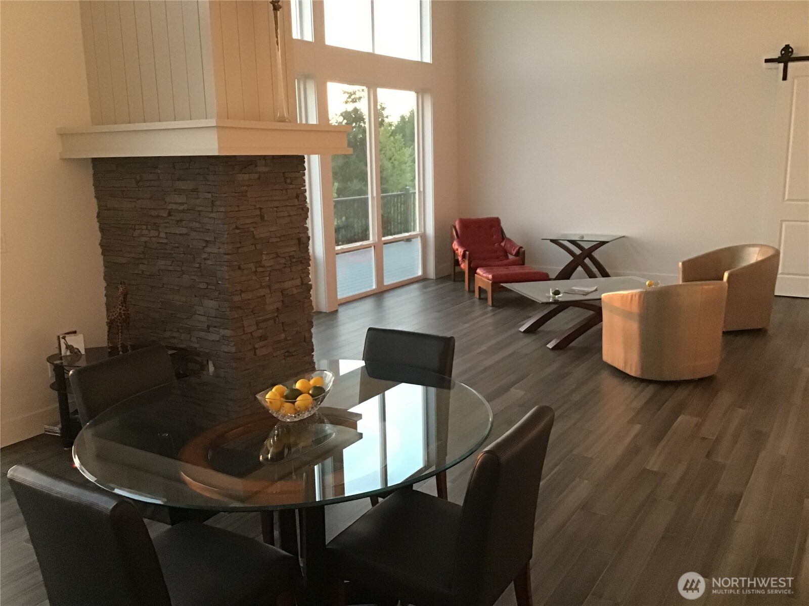 20555 Benson Ridge Mount Vernon, WA 98274 - Photo 13 of 40 a living room with furniture and a floor to ceiling window