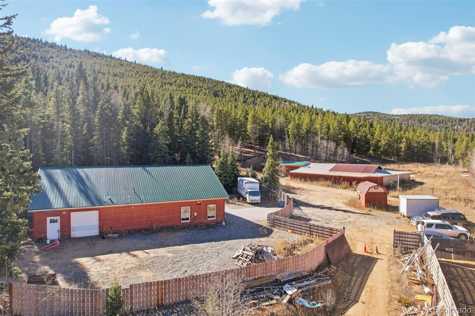 4628 Smith Hill Road Golden, CO 80403 - Photo 9 of 49 a view of a patio
