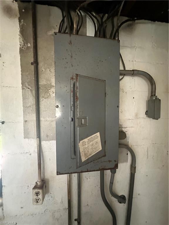 1132 Donald Road North Fort Myers, FL 33917 - Photo 12 of 21 a picture of a bathroom with mirror gate