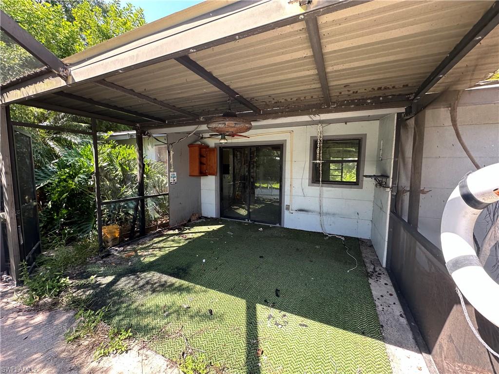 1132 Donald Road North Fort Myers, FL 33917 - Photo 6 of 21 a view of a backyard