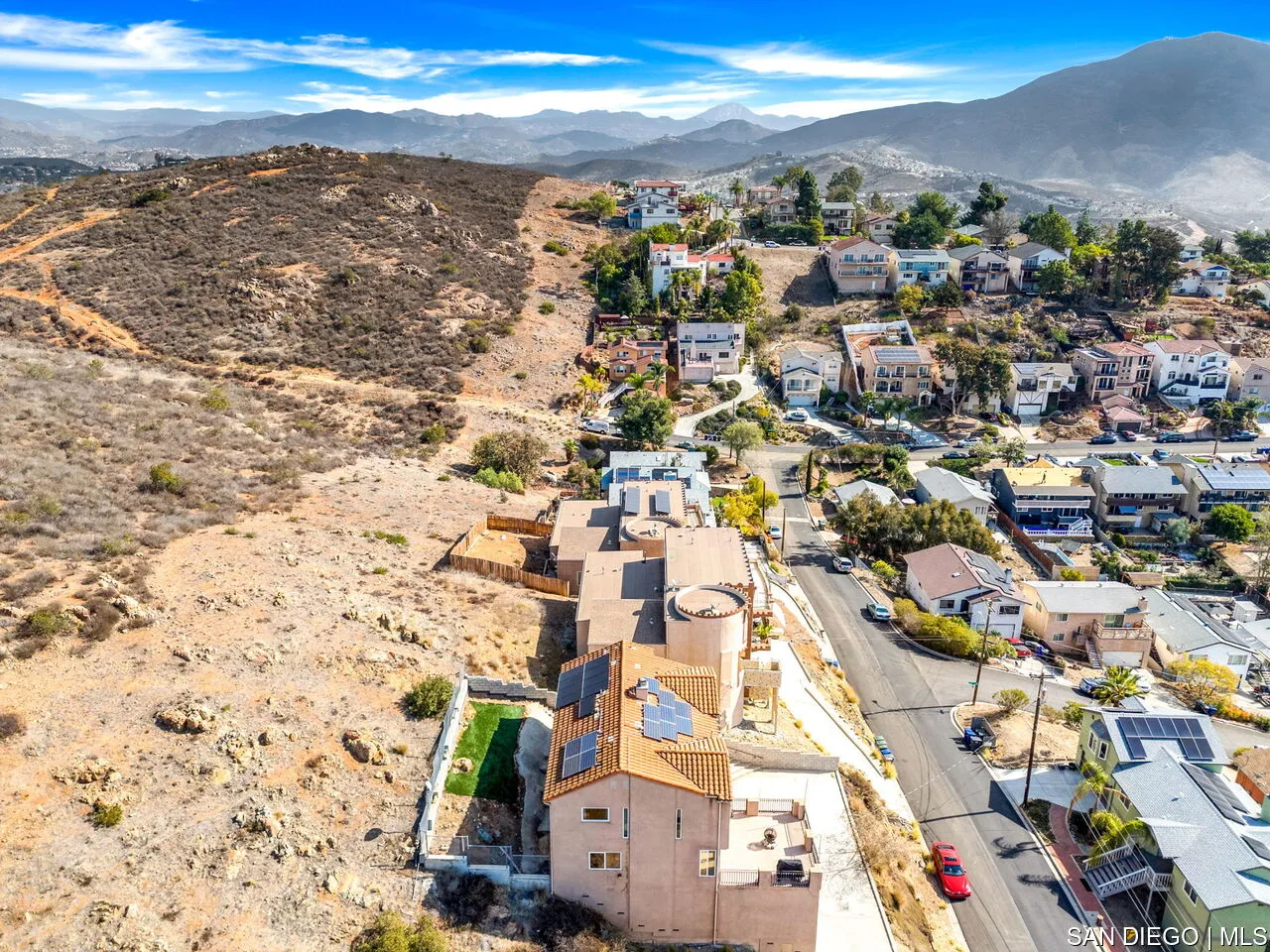 9648 Eucalyptus Street Spring Valley, CA 91977 - Photo 39 of 39 an aerial view of residential houses with outdoor space