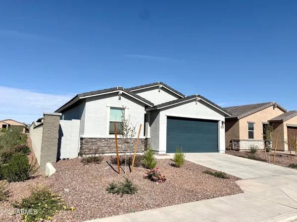 a front view of a house with porch