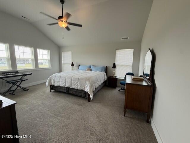 203 Farmstead Loop Moyock, NC 27958 - Photo 48 of 75 PRIMARY BEDROOM WITH VAULTED CEILING AND AMPLE SQUARE FOOTAGE. SUNNY, NATURAL LIGHT IS EVERYWHERE THIS PICTURE-PERFECT HOME.
