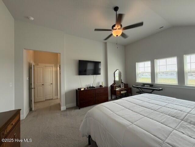 203 Farmstead Loop Moyock, NC 27958 - Photo 50 of 75 PRIMARY BEDROOM WITH VAULTED CEILING AND AMPLE SQUARE FOOTAGE. SUNNY, NATURAL LIGHT IS EVERYWHERE THIS PICTURE-PERFECT HOME.