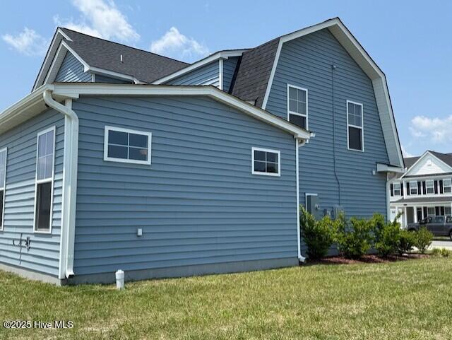 203 Farmstead Loop Moyock, NC 27958 - Photo 75 of 75 LEFT SIDE VIEW FROM REAR YARD AREA