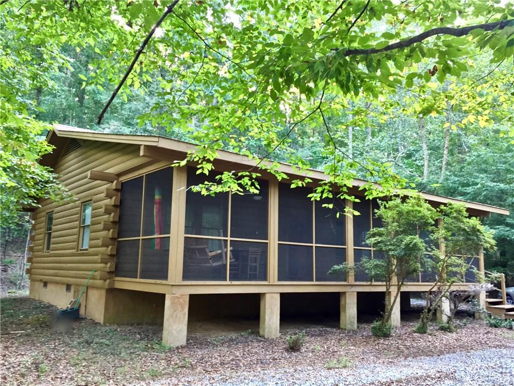 286 River Cliff Road Cornelia, GA 30531 - Photo 1 of 1 Welcome home! 286 River Cliff Road is a riverfront log cabin situated on 4.43+/- acres in Old River Subdivision.