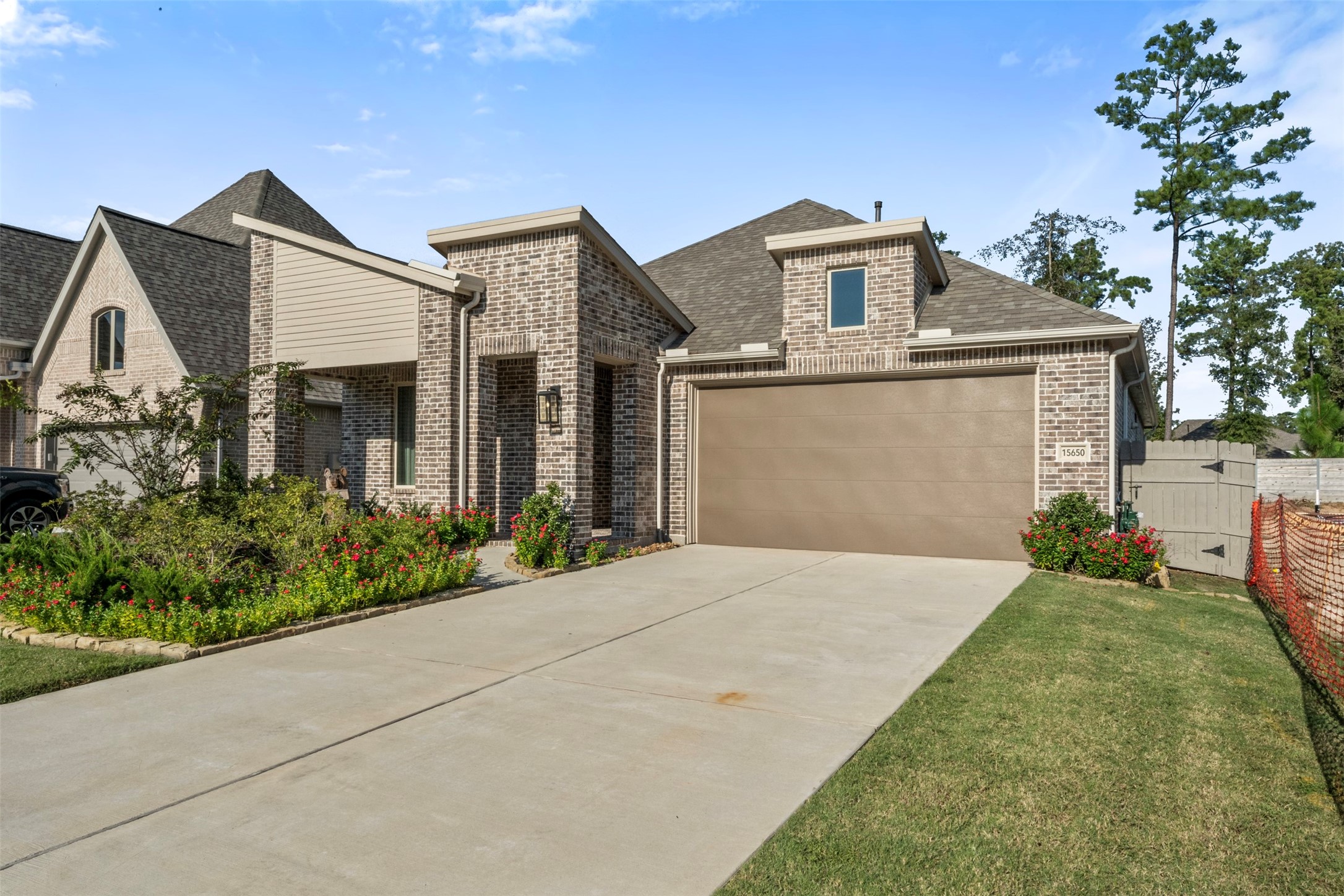15650 Turtlehead Trail Conroe, TX 77302 - Photo 36 of 37 front view of house with a yard