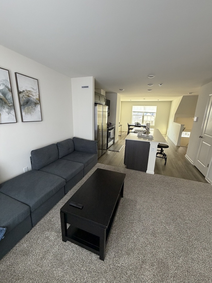 1555 Sequoia Way Pingree Grove, IL 60140 - Photo 5 of 17 a living room with furniture and wooden floor