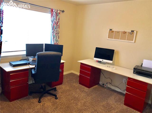 7888 Calabash Road Colorado Springs, CO 80908 - Photo 11 of 25 Upstairs Bedroom 1 - Or use as an office.